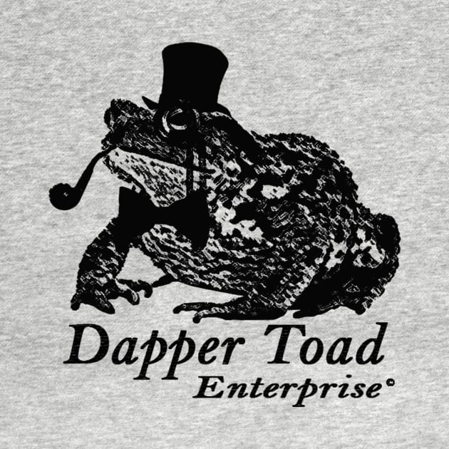 Dapper Frog Enterprise (Black and White) by Dapper Toad Enterprise